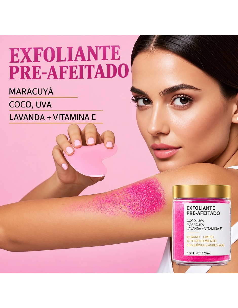 Set de hidratación y exfoliación post afeitado Hidratante corporal 6