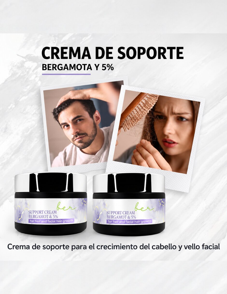 Tratamiento para Barba y cabello crema auxiliar 3