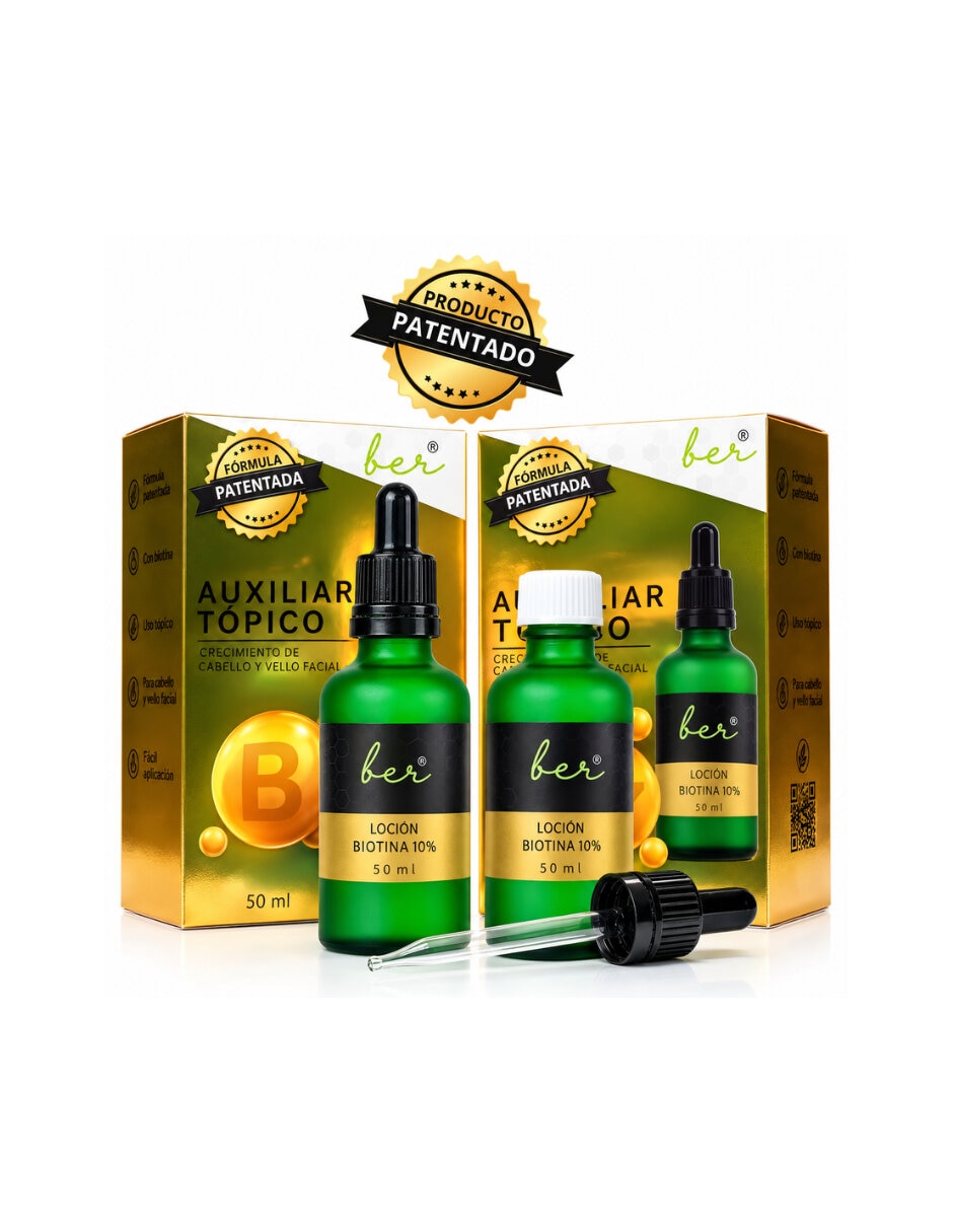 Set tratamiento para barba y cabello crecimiento